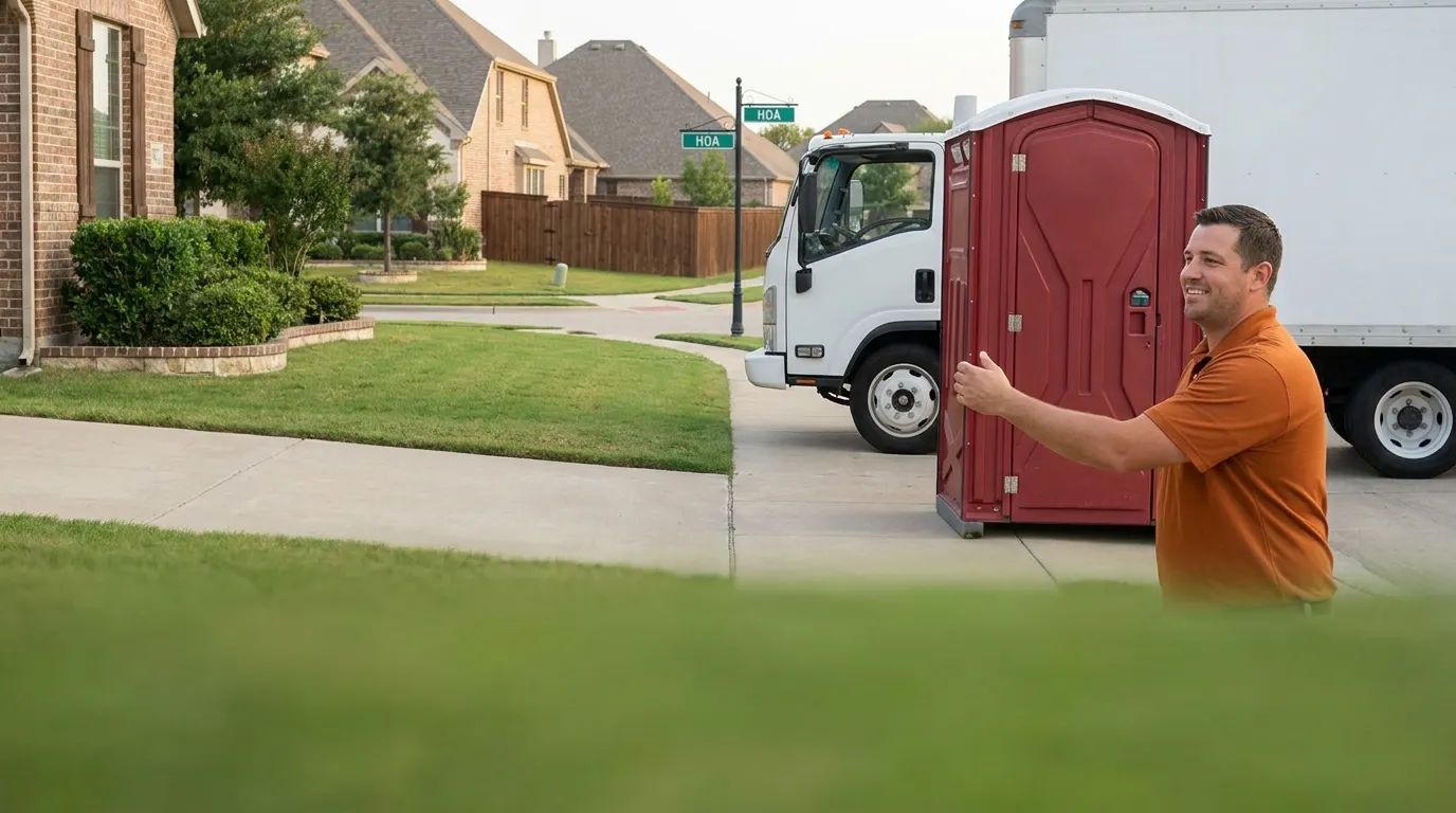 Porta Potty Rental in Frisco, TX